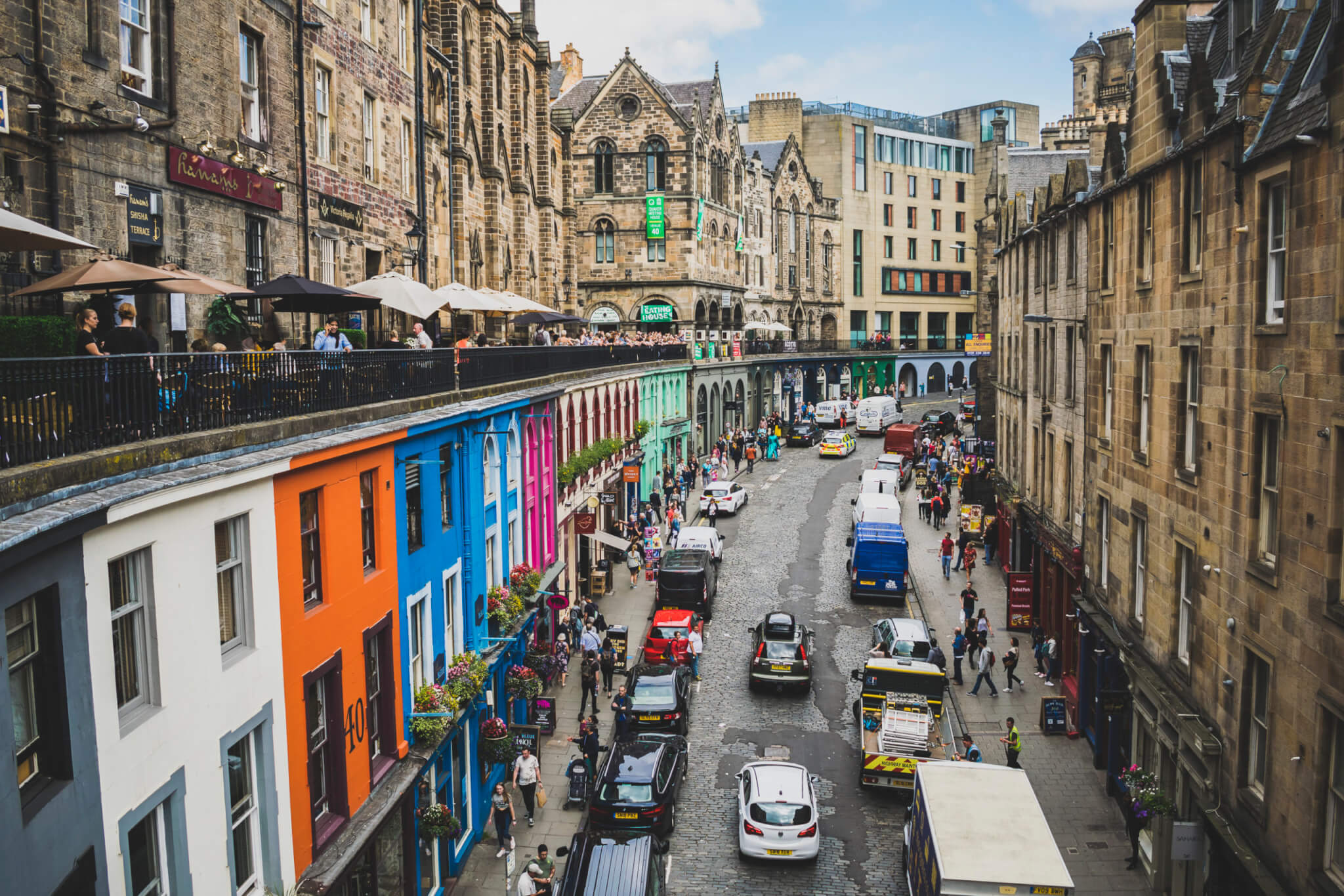 Schottland: Edinburgh - Victoria Street